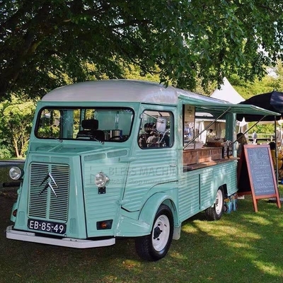 4 ruote stradali furgone elettrico mobile per fast food multiuso snack catering bevande caffè