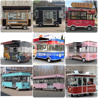 110v/220v Electric Mobile Wine Cocktail Drink Bar Van Truck Trailer Cart per le aziende agricole 2022