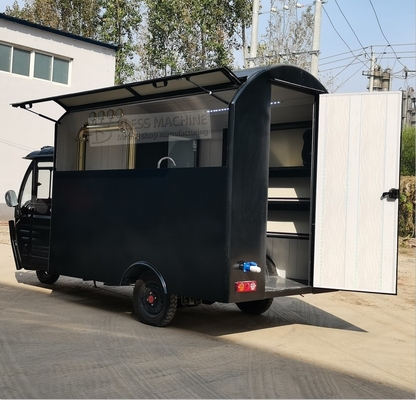 2023 Triciclo elettrico mobile al dettaglio per bevande fresche Materiale in acciaio galvanizzato