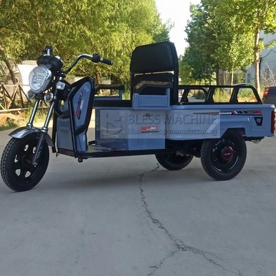 Triciclo moto elettrico polifunzionale con garanzia commerciale e acciaio galvanizzato