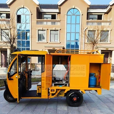 2022 Mobile Electric Car Washing Tricycle Pedicab Tre ruote con garanzia commerciale