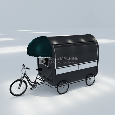 2022 Outlet Multipurpose Mobile Fast Food Snack Beverage Beverages Pedal Bicicletta Triciclo
