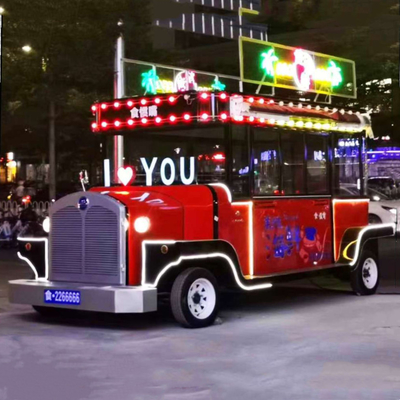 2023 Cosmetici elettrici mobili personalizzati Prodotto di trucco cura della pelle Cartolina di boutique trailer