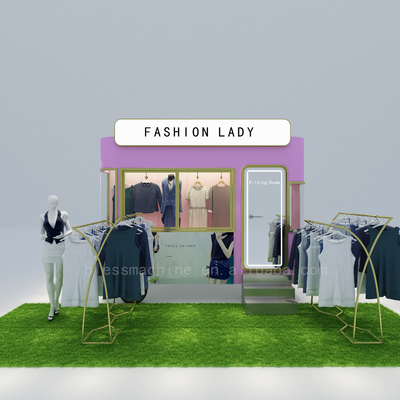 Commercial Mobile Shop 2022 Lady di moda elettrica giura camion di abbigliamento per le vendite di abbigliamento