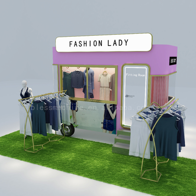 Commercial Mobile Shop 2022 Lady di moda elettrica giura camion di abbigliamento per le vendite di abbigliamento