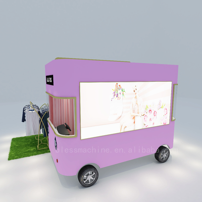 Commercial Mobile Shop 2022 Lady di moda elettrica giura camion di abbigliamento per le vendite di abbigliamento