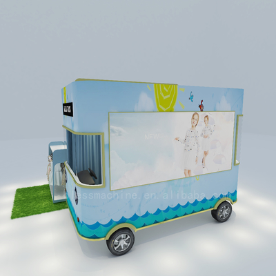 2022 Electric Mobile Fashion camion di abbigliamento per bambini per la vendita di abbigliamento conveniente