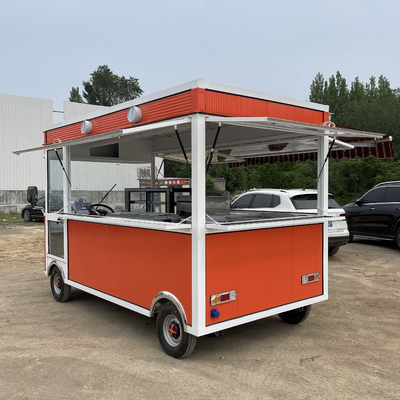 Pacco batterie multiuso Fast Food Snack Catering Van Truck Cart per la vendita al dettaglio di merci