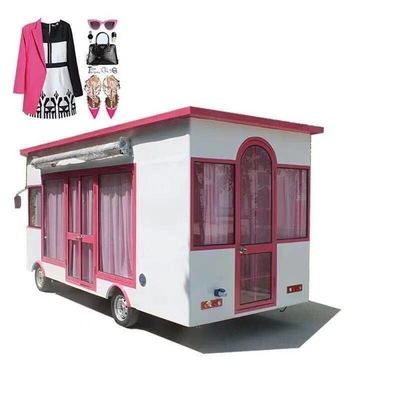 2022 Electric Mobile Clothing Hair Salon Boutique Truck Trailer Cart per impianto di condimenti