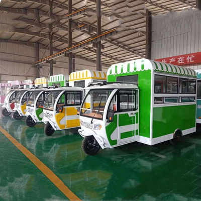 2023 Multiuso Mobile Elettrico Fast Food Snack Triciclo Pedicab e a batteria