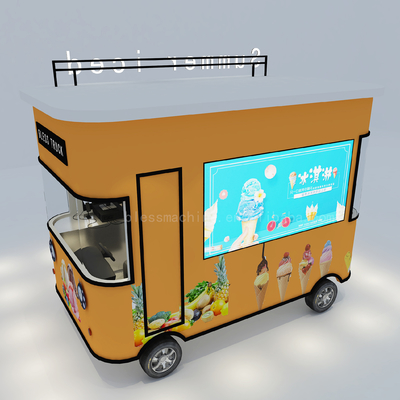 2022 Global Electric Mobile Ice Cream e Cold Drink Truck personalizzato per l'estate