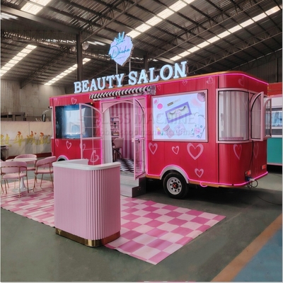 40 chilometri all'ora camion di salone mobile alimentato da batterie per servizi di make-up e spa