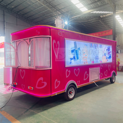 40 chilometri all'ora camion di salone mobile alimentato da batterie per servizi di make-up e spa