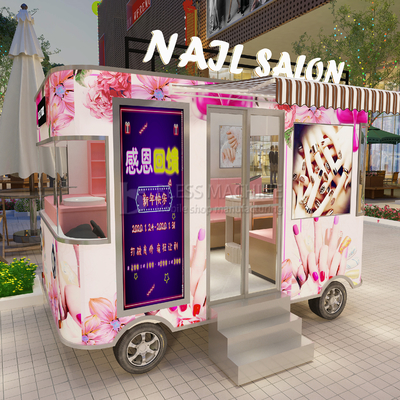 2022 Outlet Cosmetologia Parrucchieria Manicure Elettronica Mobile Salone di Bellezza Truck