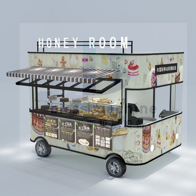 2022 Style camion da forno elettrico per torte e biscotti di compleanno 4 ruote stradali 1000kg