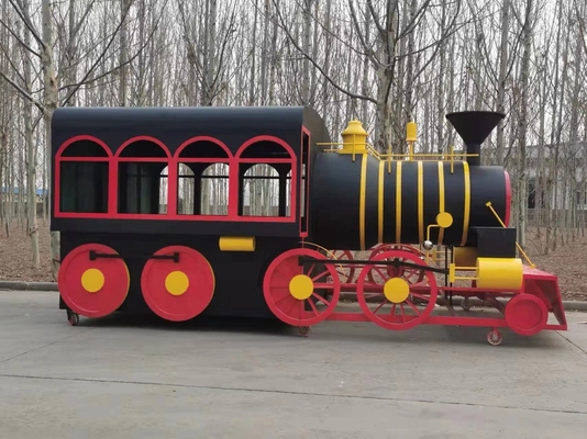Style Treno Scenery Food Truck Food Trike mobile per la garanzia del commercio e le vendite all'aperto