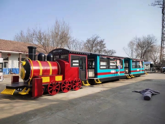 Style Treno Scenery Food Truck Food Trike mobile per la garanzia del commercio e le vendite all'aperto