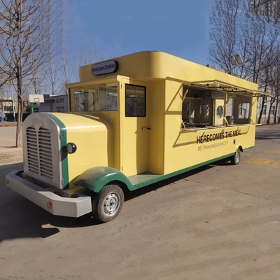Furgone elettrico mobile per fast food snack gelato e bevande più pratico