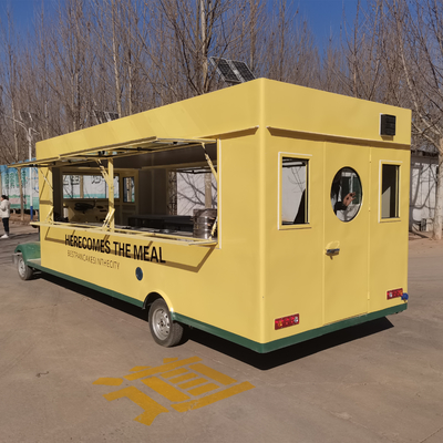 Furgone elettrico mobile per fast food snack gelato e bevande più pratico