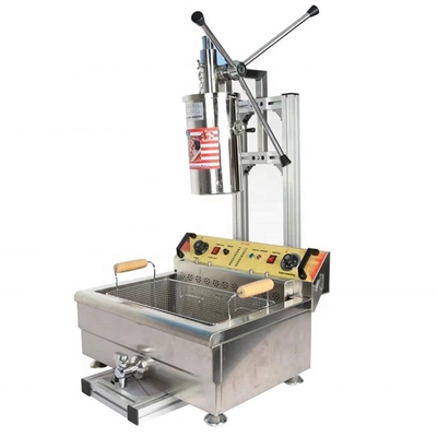Super Performance Spanish Churros Machine con basso investimento e materiale in acciaio inossidabile