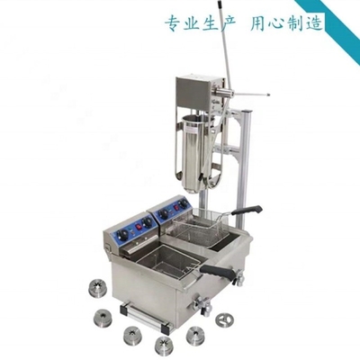 Super Performance Spanish Churros Machine con basso investimento e materiale in acciaio inossidabile