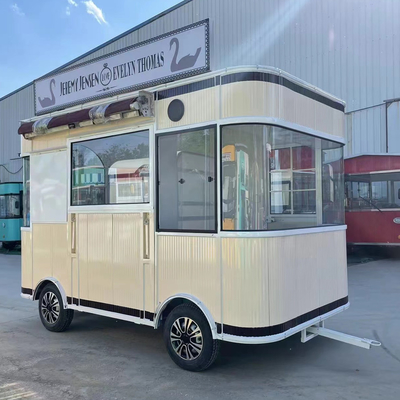 2023 Carrello per rimorchio per camion con furgone, negozio di articoli al dettaglio di prodotti alimentari mobili elettrici