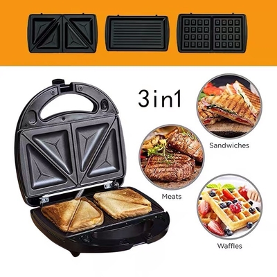 KJ-302 Panini sandwich e waffle per uso domestico con funzionalità multifunzionali