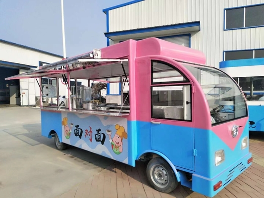 Camionetto alimentare elettrico per la colazione veloce e frutta e verdura