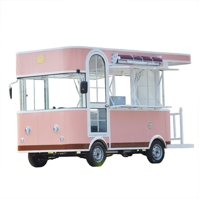 Stall elettrico personalizzato per snack con pista alimentare mobile e sala da pranzo multifunzione