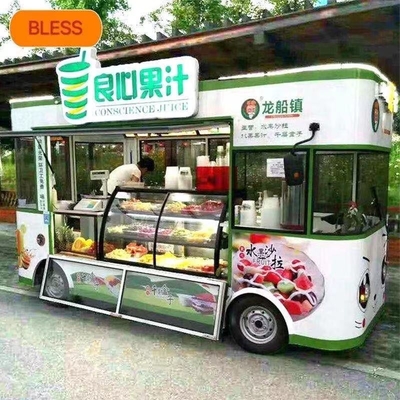 Stall elettrico personalizzato per snack con pista alimentare mobile e sala da pranzo multifunzione