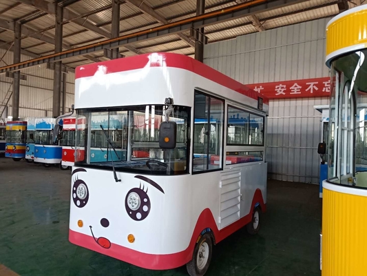 Mobile Food Wending Chinese Food Cart Trailer con energia elettrica