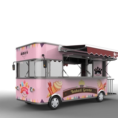 Camionetto alimentare elettrico per famiglie con prestazioni super realizzato in acciaio inossidabile 304