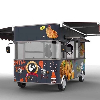 Fornitura di energia elettrica Super Performance Mobile Food Cart con basso investimento