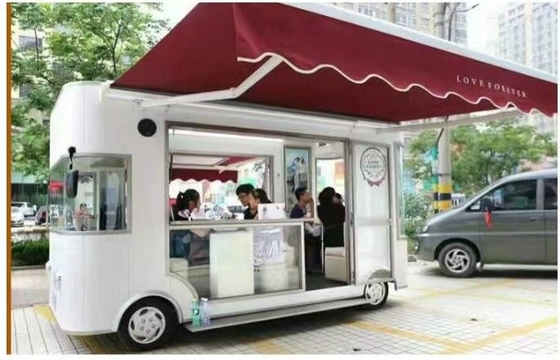 Fornitura di energia elettrica Super Performance Mobile Food Cart con basso investimento
