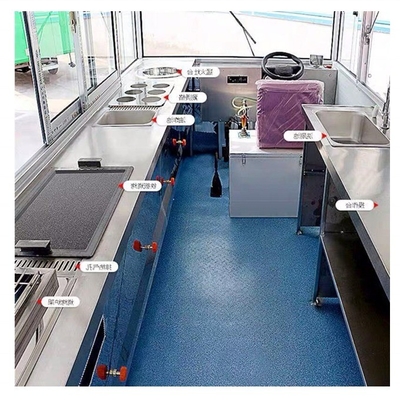 Multifunzionale Super Performance Halal Food Truck a basso investimento e prestazioni eccellenti