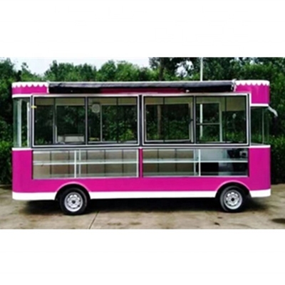 Camioni da waffle su misura carrello da cibo 220V/380V tensione buona reputazione in patria e all'estero