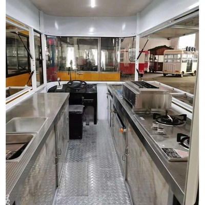 Fornitura diretta 2022 Super Performance Electric Mobile Food Truck per il fast food all'aperto