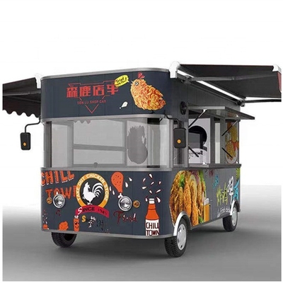 Fast Food Making Bakery Food Cart Trailer con garanzia commerciale da parte di un professionista