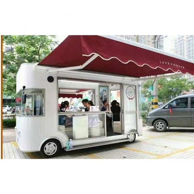 Fibra di vetro in acciaio inossidabile Food Truck Trailer BLS-125A Potenza personalizzata