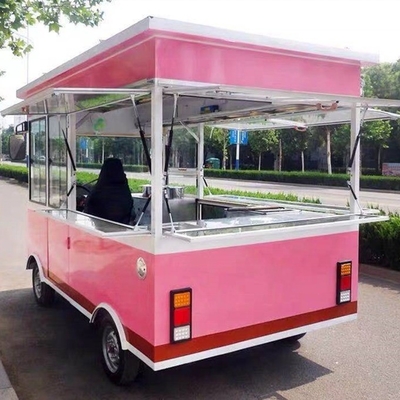 Fibra di vetro in acciaio inossidabile Food Truck Trailer BLS-125A Potenza personalizzata