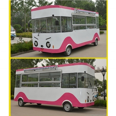 Fibra di vetro in acciaio inossidabile Food Truck Trailer BLS-125A Potenza personalizzata