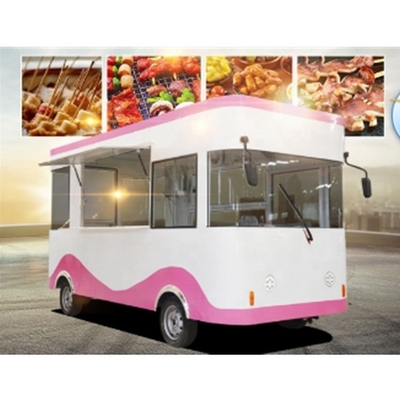 Fibra di vetro in acciaio inossidabile Food Truck Trailer BLS-125A Potenza personalizzata