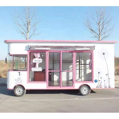 Dimanda attiva di 600 kg di fibra di vetro di acciaio inossidabile Shawarma Food Cart