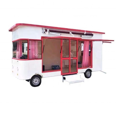 Dimanda attiva di 600 kg di fibra di vetro di acciaio inossidabile Shawarma Food Cart