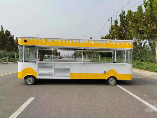 Camionetti/camionetti alimentari con domanda attiva nei villaggi nazionali e all'estero