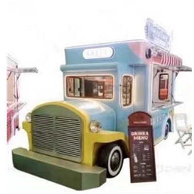 Condito personalizzato Camionetto alimentare d'epoca 600 kg Capacità 220V/380V&quot;