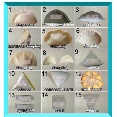 Macchina per fare i gnocchi per la samosa empanada 6000 pcs/h