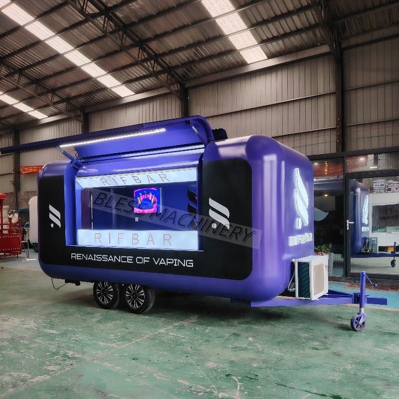Più popolare Food Trailer Fast Food Cart con COC CE Pizza gelato Food Truck Truck Turchia Europa