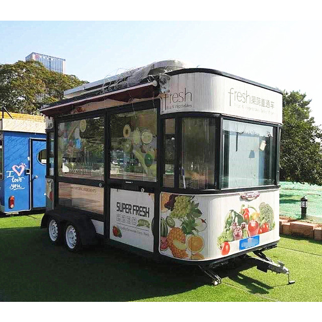 S Best Reputation in patria e all'estero 2022 User-Friendly Design Food Concession Trailer