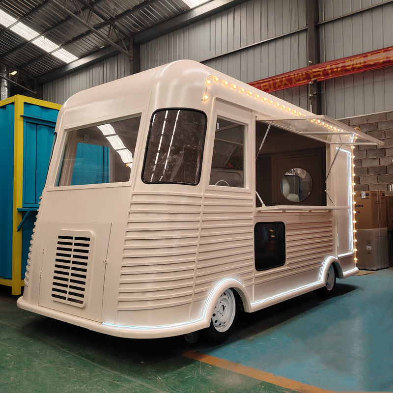 Multipurpose Electric Mobile Van per snack bevande e caffè 4 Road Wheels Outlet
